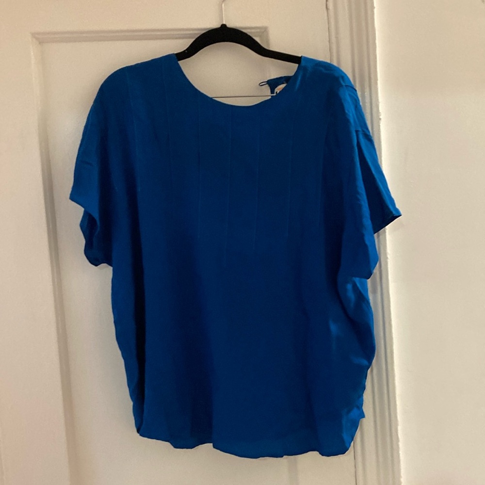 Drapey silk top
